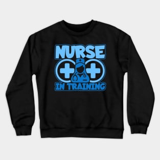 Nurse In Training Novelty Student Nurse Crewneck Sweatshirt